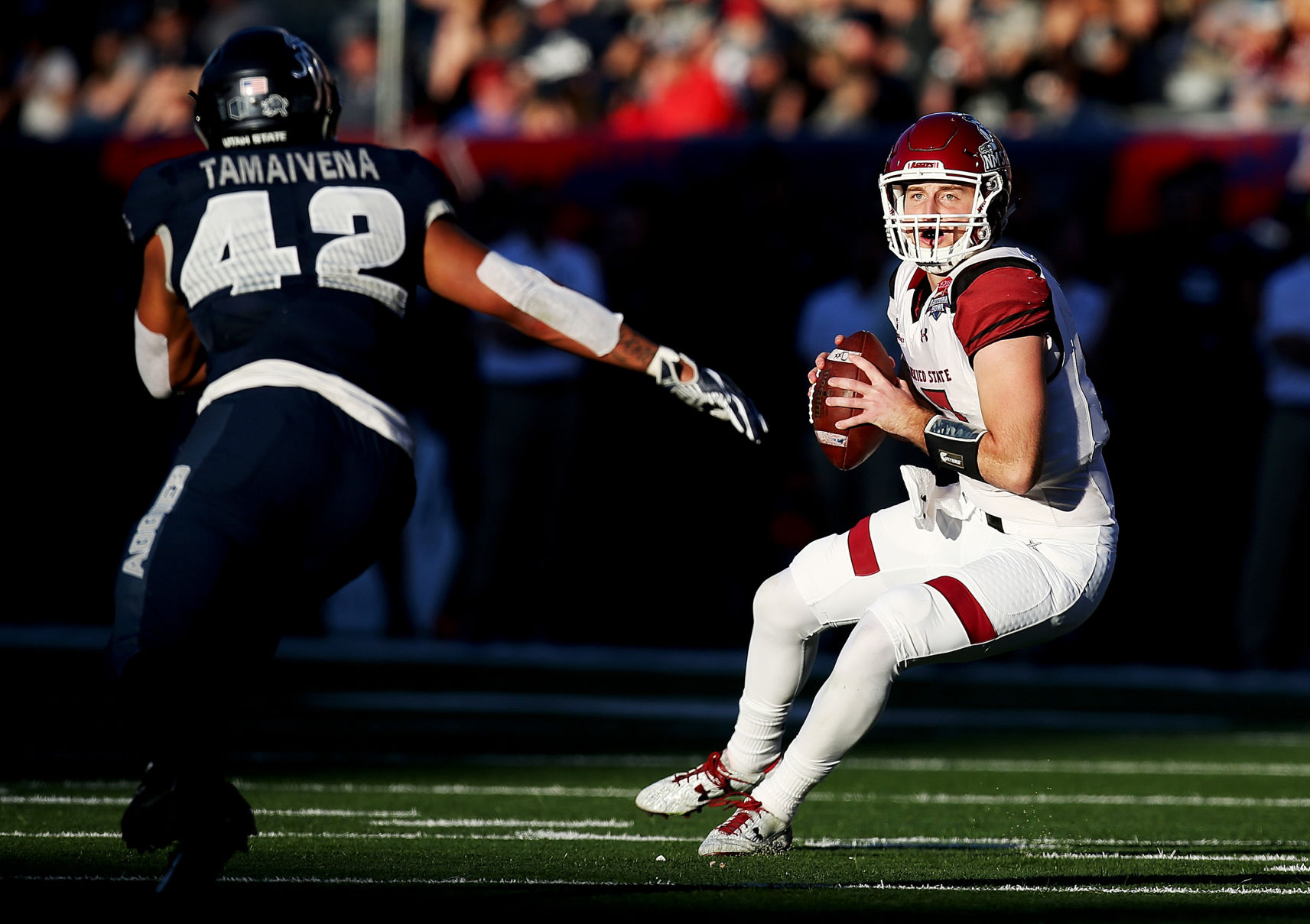 New Mexico State 26, Utah State 20